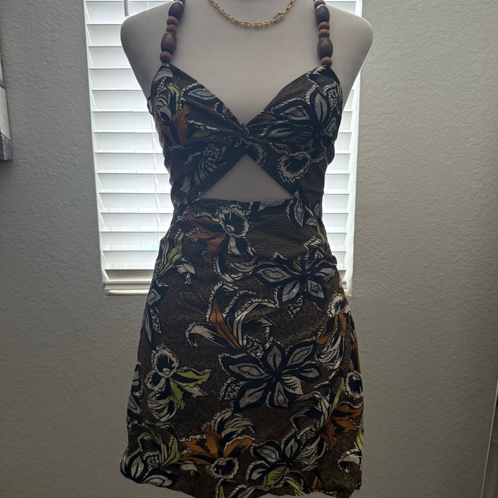 Zara Multicolor Strappy Dress